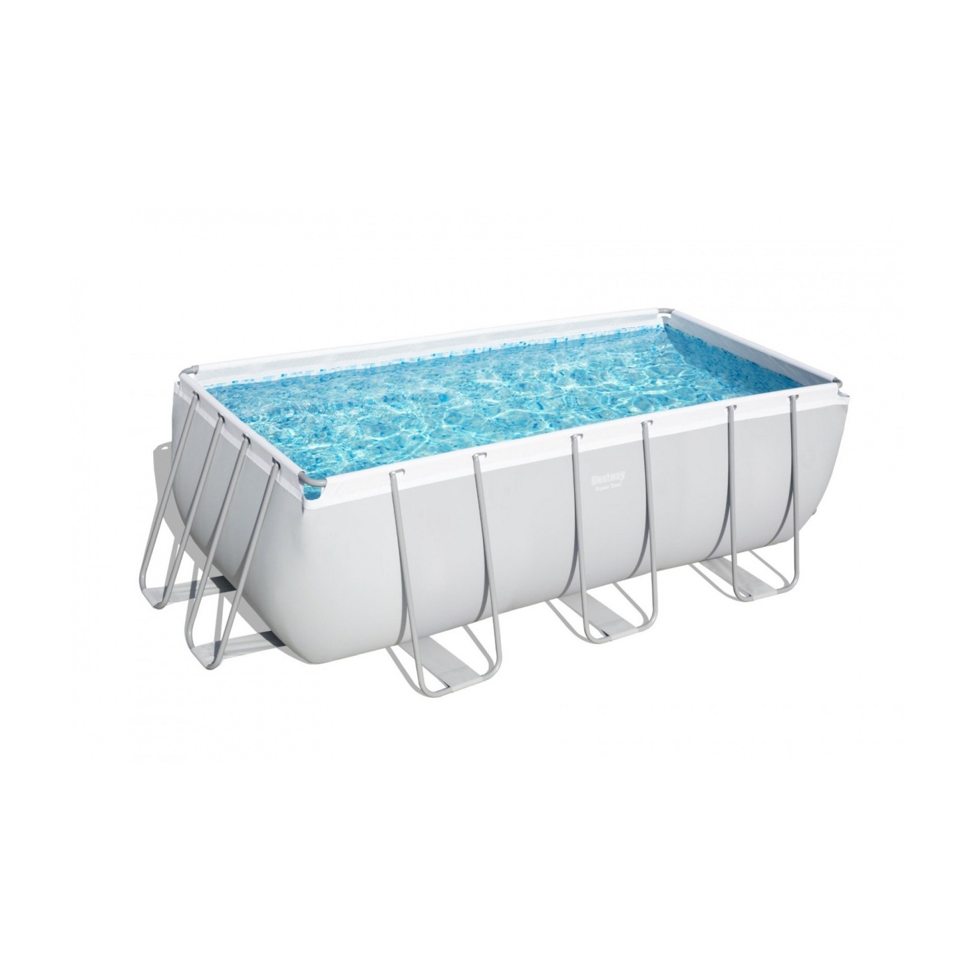 BESTWAY 5v1 rámový bazén Power Steel 412x201x122cm 13x6FT + pískové čerpadlo