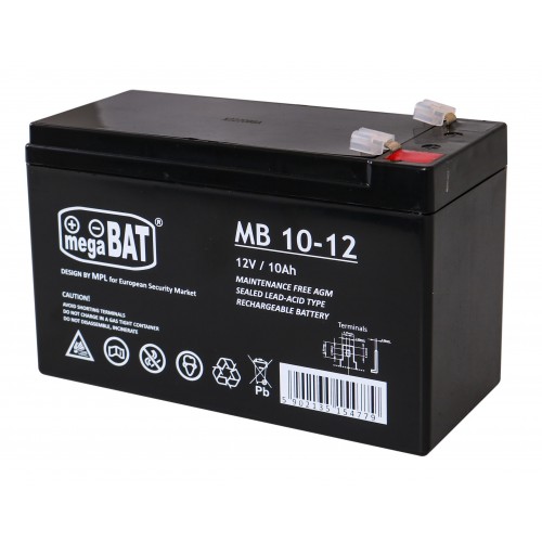 12V/10Ah gelová baterie pro dětská elektrická vozidla Náhradní díl