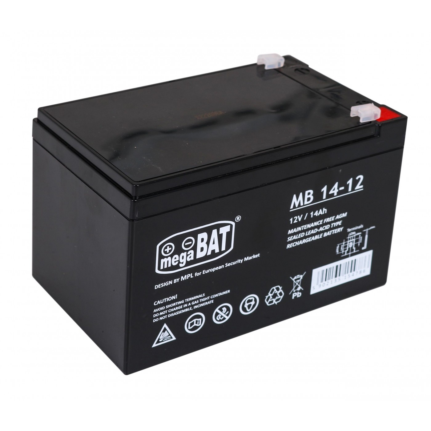 12V/14Ah gelová baterie pro dětská elektrická vozidla Náhradní díl