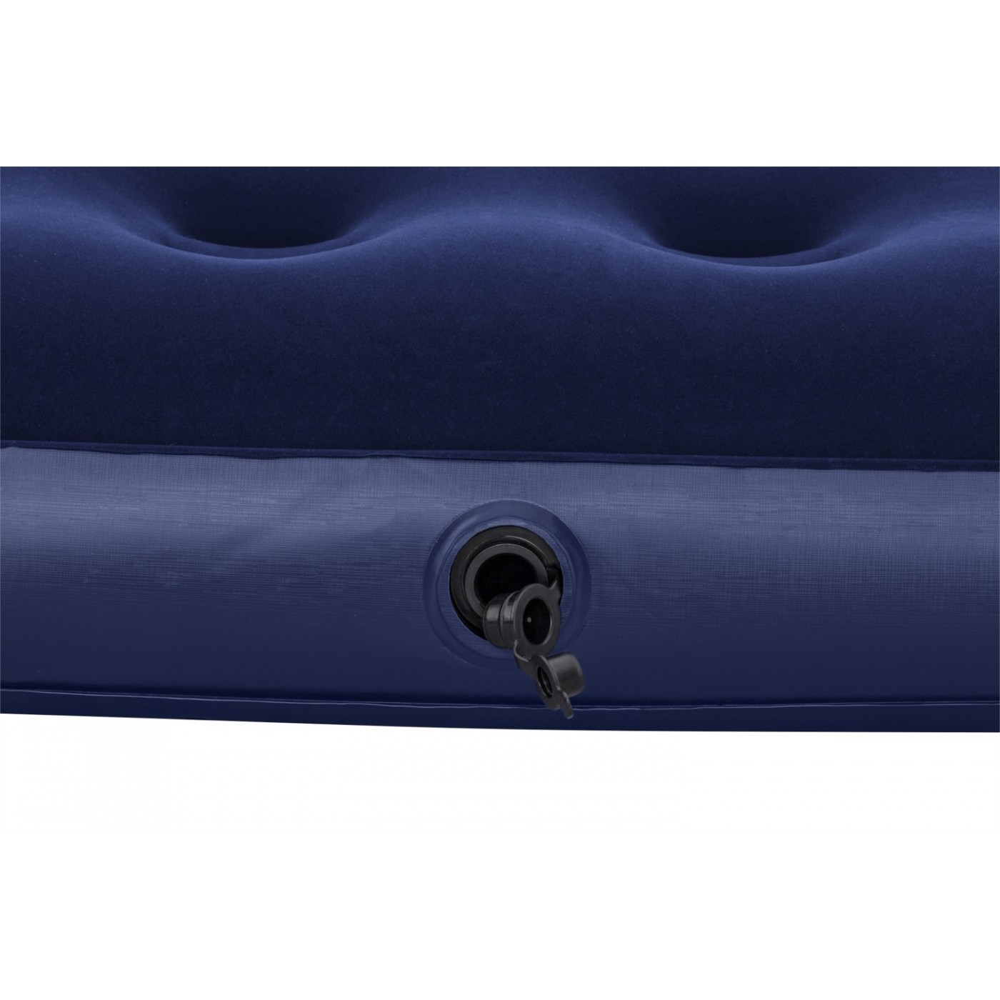 Nafukovací cestovní matrace na spaní BESTWAY Flocked 185x76x22cm + opravná sada