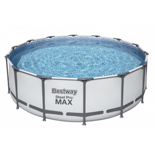 BESTWAY Steel Pro MAX 5in1 Rack BAZÉN 427x122cm 14ft + příslušenství