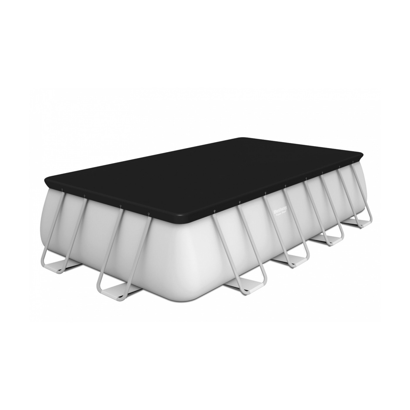 BAZÉN s ocelovým rámem BESTWAY 6v1 Power 488x244x122cm 16x8FT + pískové čerpadlo + příslušenství