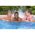 Power Steel Frame Pool 488x244x122 16x8FT BESTWAY 6v1 + Pískové čerpadlo