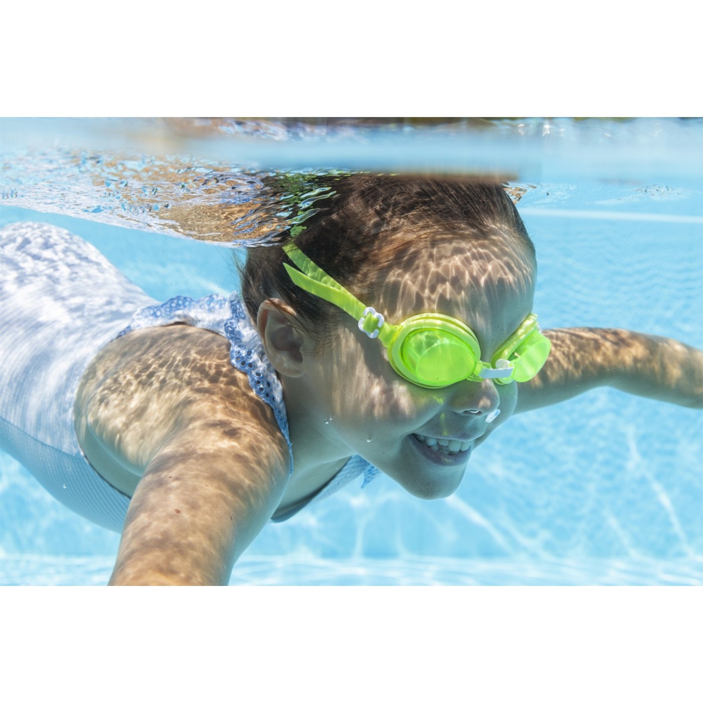 Dětské plavecké brýle BESTWAY Hydro-Swim zelené