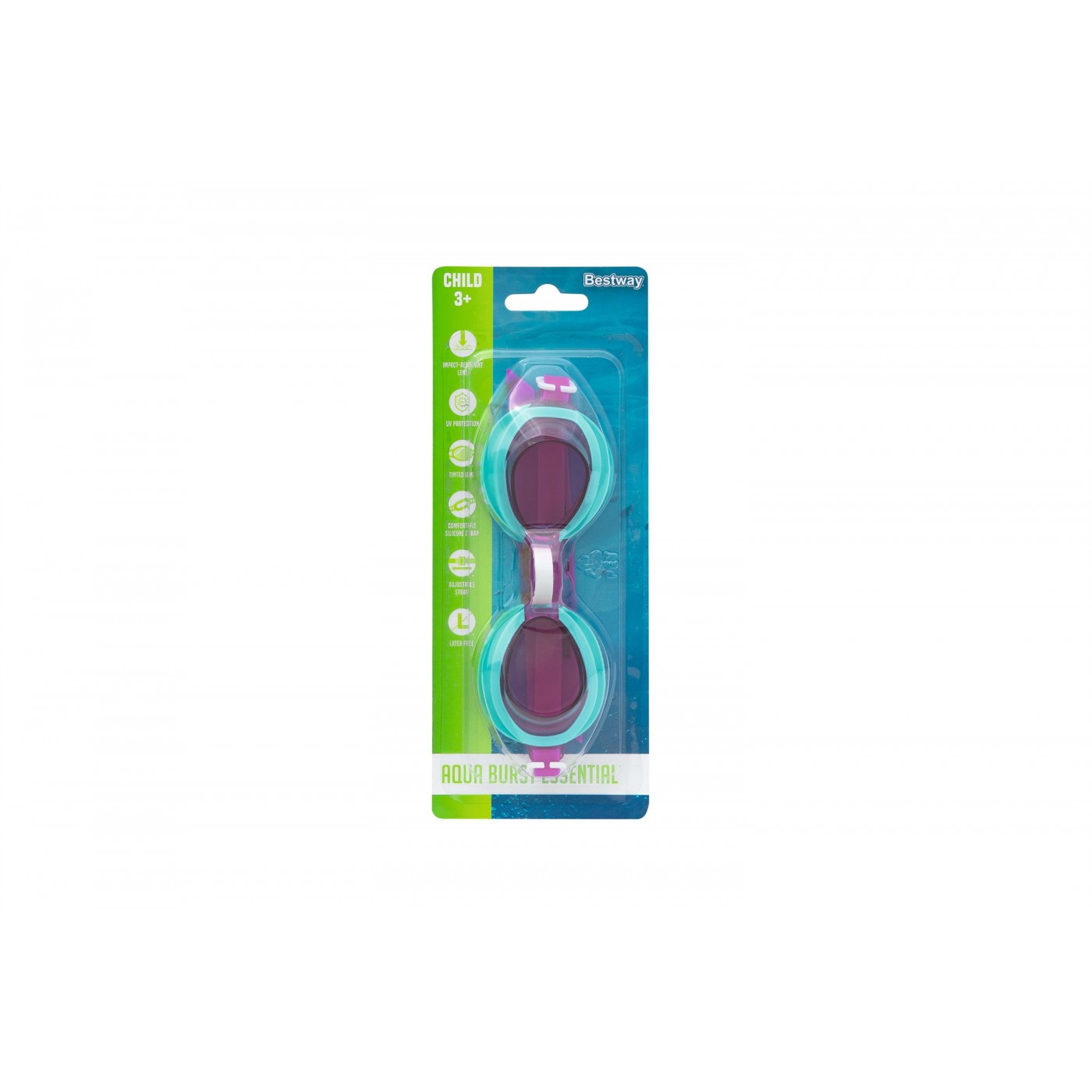 Dětské plavecké brýle BESTWAY Hydro-Swim fialové