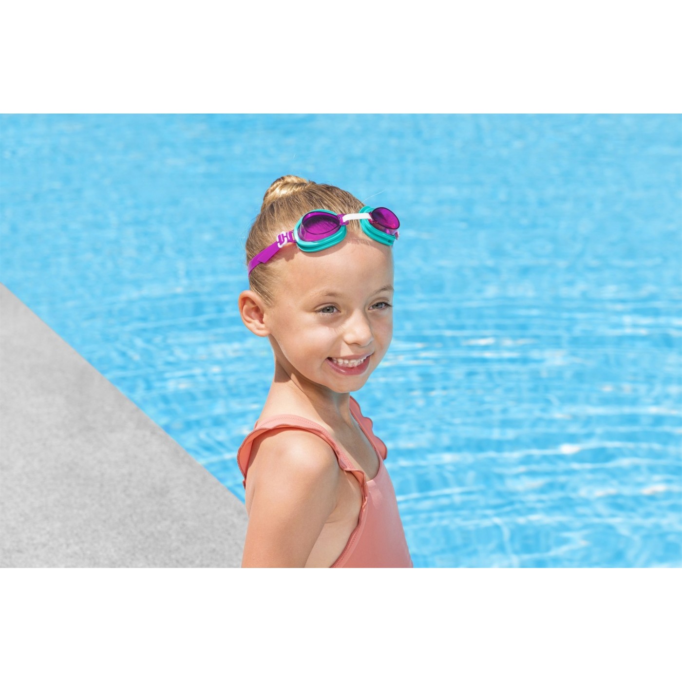 Dětské plavecké brýle BESTWAY Hydro-Swim fialové