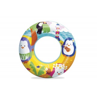 Dětský nafukovací kruh BESTWAY Penguins Mořská zvířata 51cm