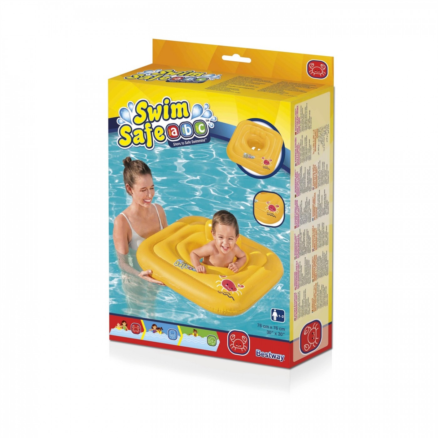 Sedák plavecký kruh BESTWAY 76 cm