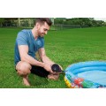 Nafukovací dětský bazén 3v1 122x20cm MARINE BESTWAY + Nafukovací kruh + Plážový míč