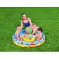 Nafukovací dětský bazén 3v1 122x20cm MARINE BESTWAY + Nafukovací kruh + Plážový míč