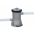 rámový bazén Power Steel 404x201x100 Šedá 13X6FT BESTWAY 6v1 Čerpadlový žebřík