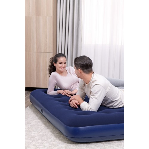 BESTWAY 203x183x22cm nafukovací matrace na spaní pro 2 osoby + opravná sada
