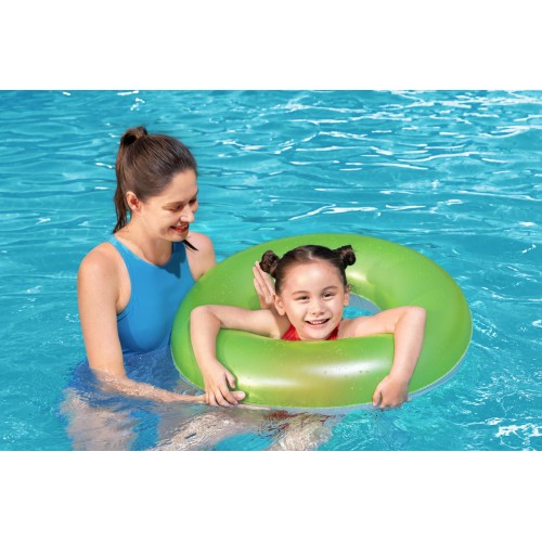Dětské plavecké kolo BESTWAY neonově zelené 76 cm