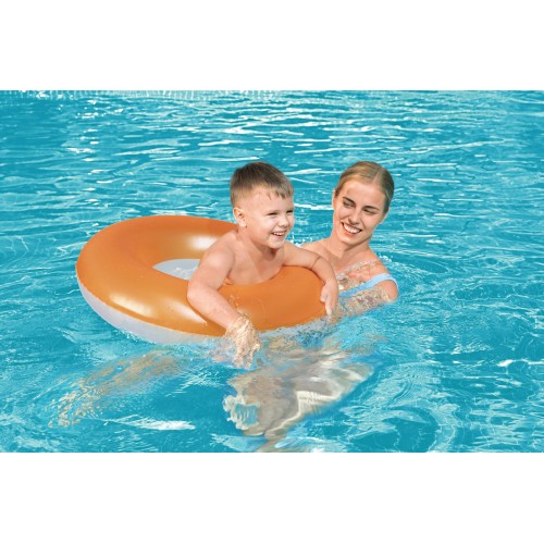 DĚTSKÝ plavecké kolo oranžové BESTWAY 76 cm