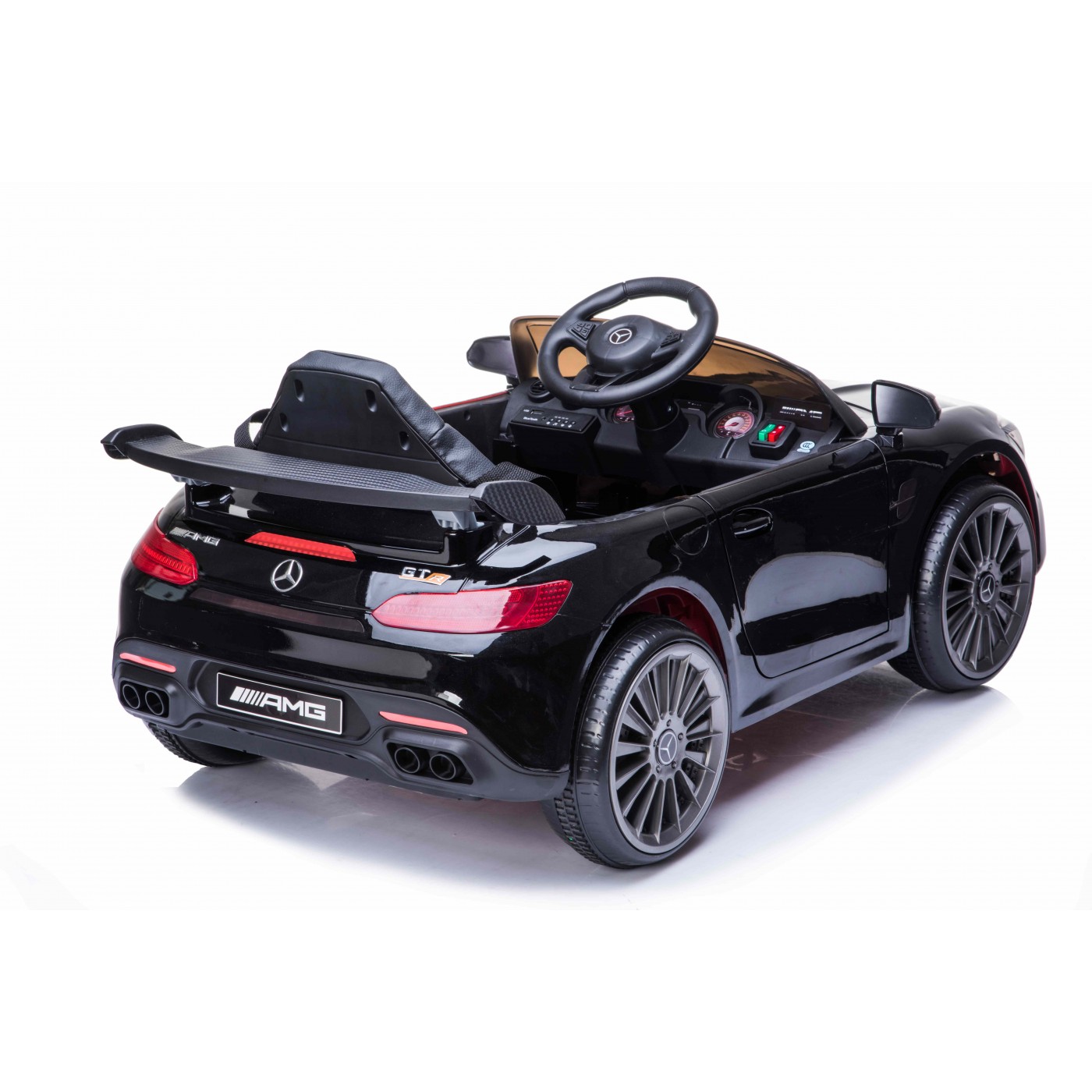 Vozidlo Mercedes GT-R AMG černé