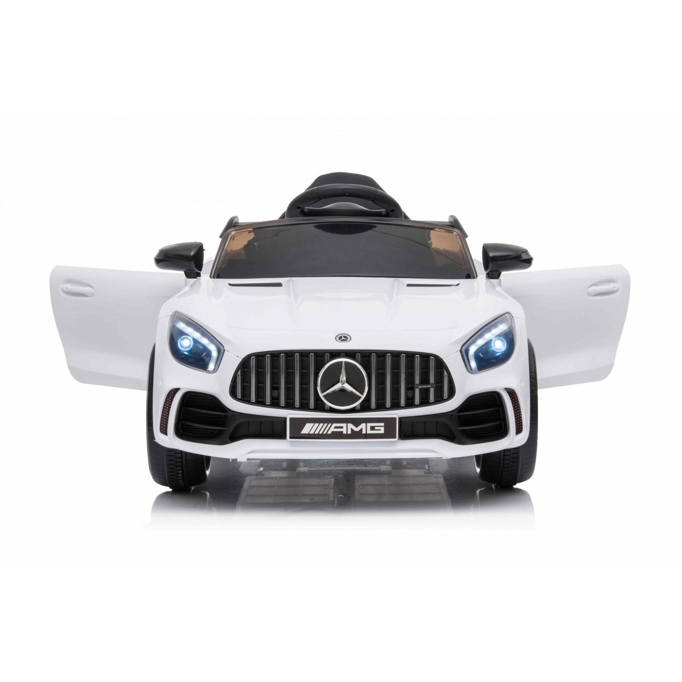 Vozidlo Mercedes GT-R AMG bílé