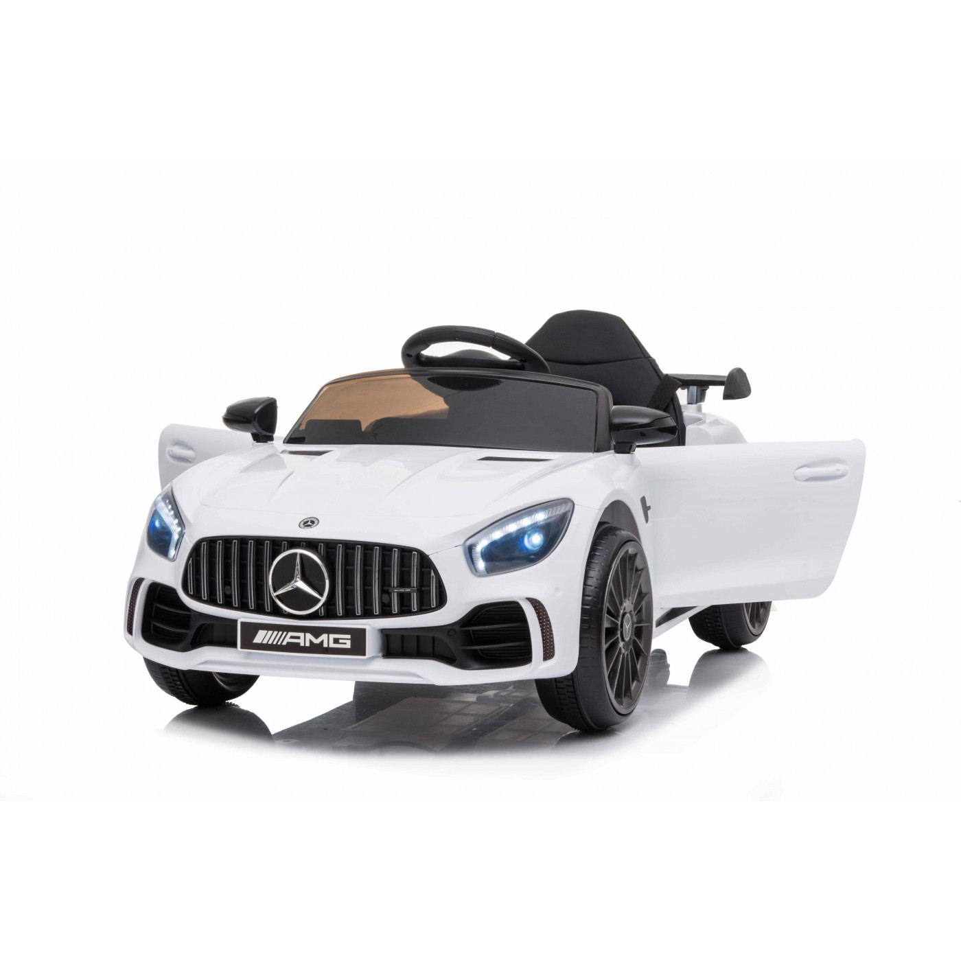 Vozidlo Mercedes GT-R AMG bílé