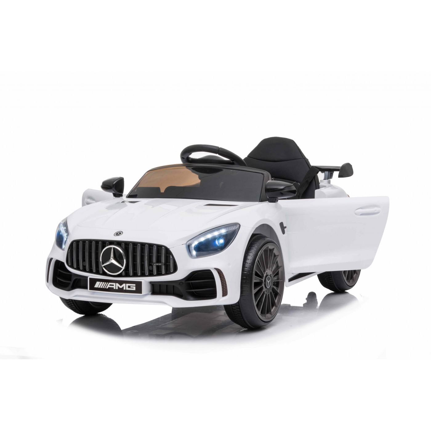 Vozidlo Mercedes GT-R AMG bílé