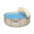 BESTWAY 396x107cm 13ft Power Steel Rack bazén s baldachýnem