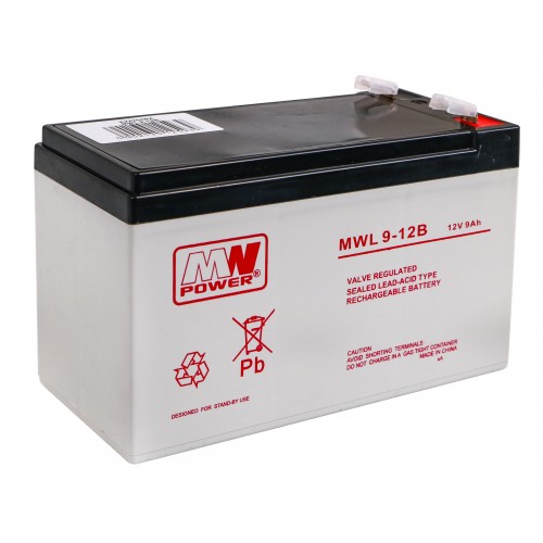 Gelová baterie 12V/9Ah Náhradní díl pro elektrická vozidla pro děti