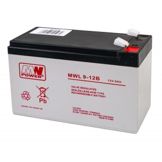 Gelová baterie 12V/9Ah Náhradní díl pro elektrická vozidla pro děti