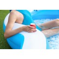Sluneční nafukovací bazén pro rodinu 305x274x46cm BESTWAY + 2 místa na nápoje