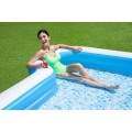 Sluneční nafukovací bazén pro rodinu 305x274x46cm BESTWAY + 2 místa na nápoje