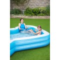 Sluneční nafukovací bazén pro rodinu 305x274x46cm BESTWAY + 2 místa na nápoje