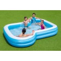 Sluneční nafukovací bazén pro rodinu 305x274x46cm BESTWAY + 2 místa na nápoje