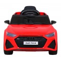 Audi RS 6 Elektrické Dětské Auto Červené + dálkové ovládání + Kola EVA + pomalý start + Audio LED