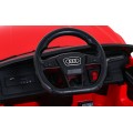 Audi RS 6 Elektrické Dětské Auto Červené + dálkové ovládání + Kola EVA + pomalý start + Audio LED