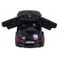 Audi RS 6 Dětské elektrické auto černé + dálkové ovládání + Kola EVA + pomalý start + Audio LED