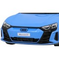 Audi RS E-Tron GT Bateriový Modrý Dálkový 4x4 Pohon Rádio MP3 LED EVA