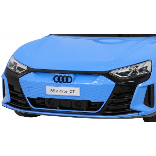 Audi RS E-Tron GT Bateriový Modrý Dálkový 4x4 Pohon Rádio MP3 LED EVA