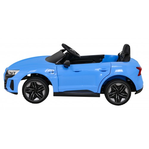 Audi RS E-Tron GT Bateriový Modrý Dálkový 4x4 Pohon Rádio MP3 LED EVA