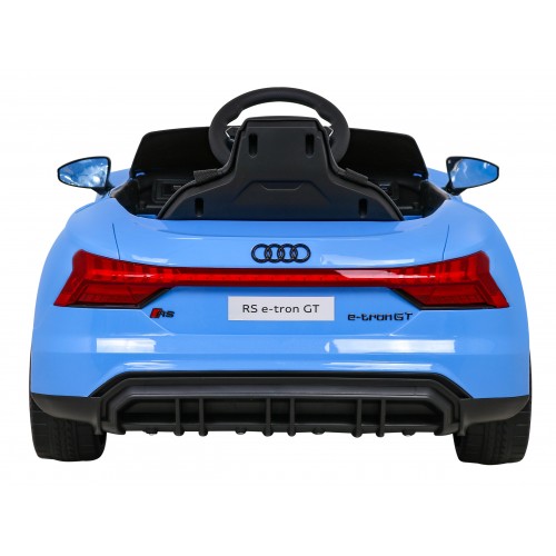 Audi RS E-Tron GT Bateriový Modrý Dálkový 4x4 Pohon Rádio MP3 LED EVA