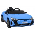 Audi RS E-Tron GT Bateriový Modrý Dálkový 4x4 Pohon Rádio MP3 LED EVA