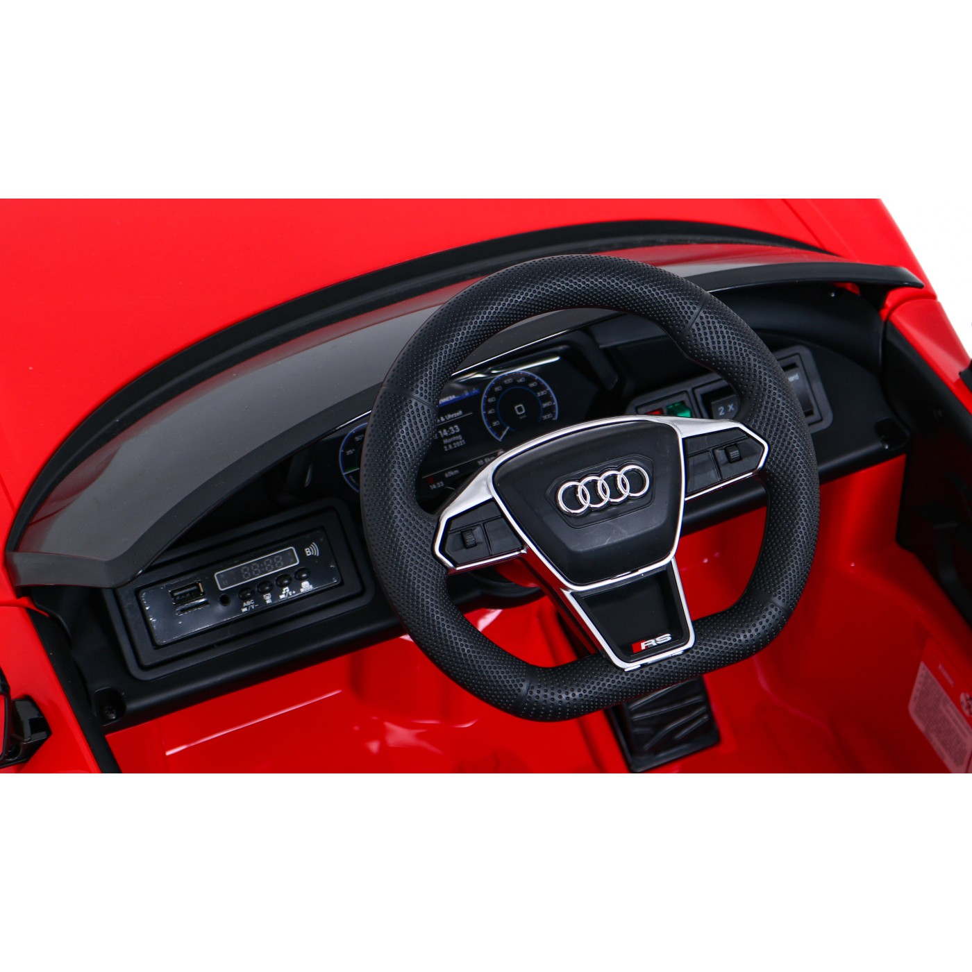 Audi RS E-Tron GT Bateriový dálkový ovladač 4x4 Drive Radio MP3 LED EVA