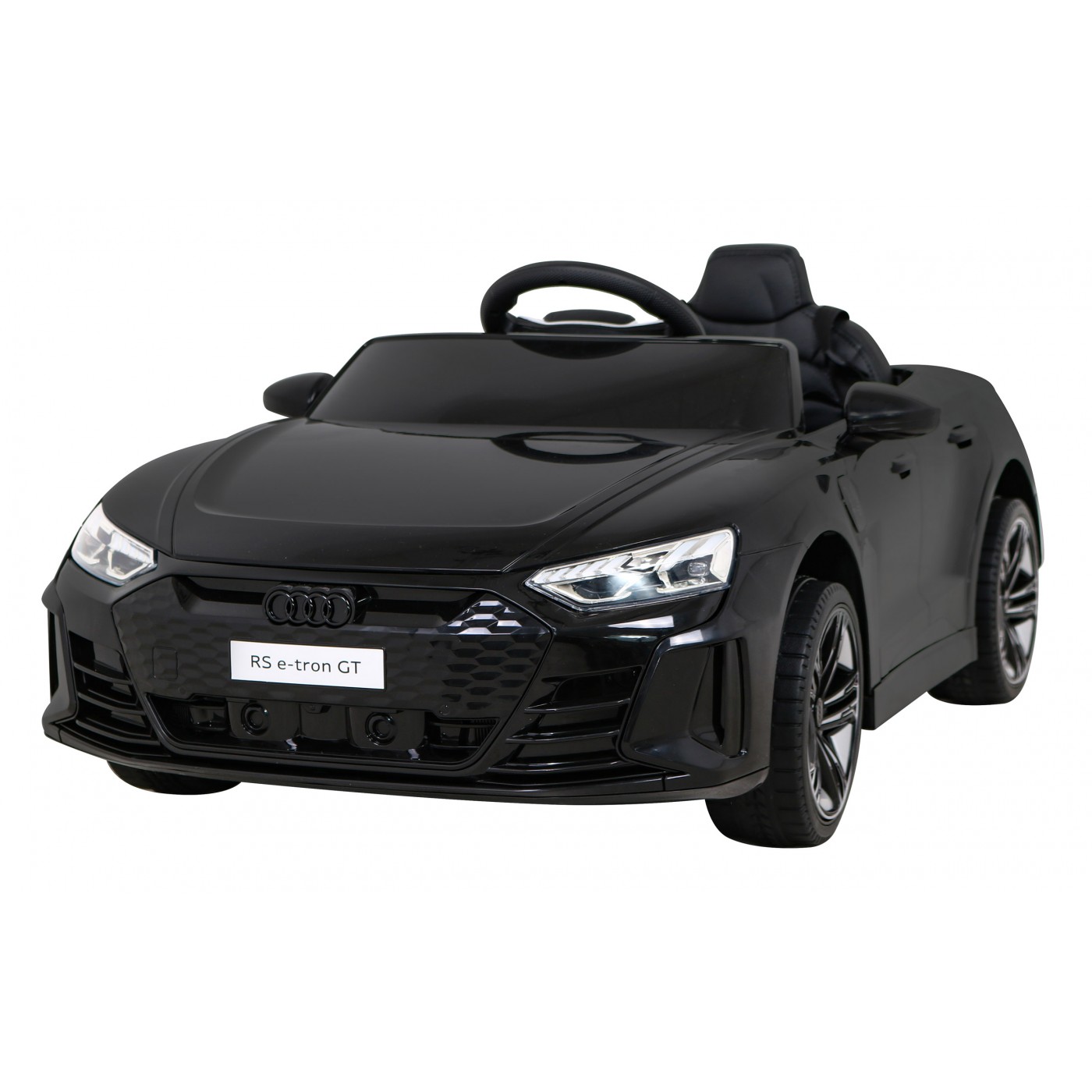 Audi RS E-Tron GT Bateriový Černý Dálkový 4x4 Pohon Rádio MP3 LED EVA