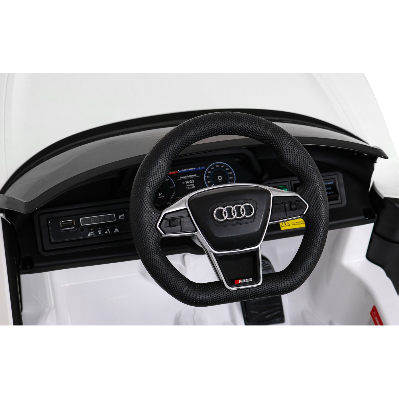 Audi RS E-Tron GT Bateriový dálkový ovladač 4x4 Drive Radio MP3 LED EVA