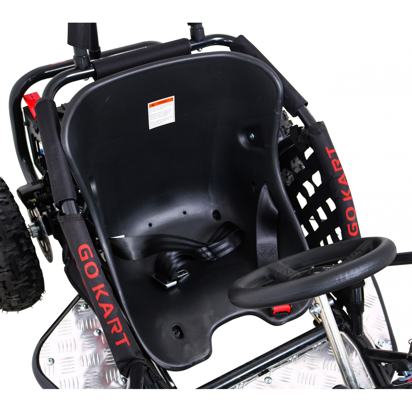 Rychlá dračí motokára na baterii Modrá 30km/h + Motor 1000W + Nafouknutá kola + Nastavení sedadla + Pásy