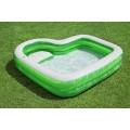 Dětský zahradní bazén 6+ Tropical Paradise 231x51 BESTWAY + nafukovací sedadlo + držáky na nápoje