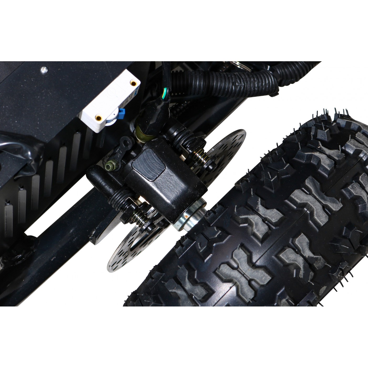 Rychlá dračí motokára na baterii Modrá 30km/h + Motor 1000W + Nafouknutá kola + Nastavení sedadla + Pásy