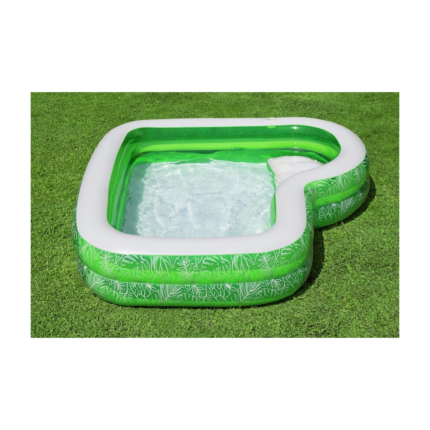 Dětský zahradní bazén 6+ Tropical Paradise 231x51 BESTWAY + nafukovací sedadlo + držáky na nápoje