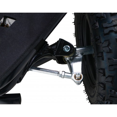Rychlá dračí motokára pro akumulátor Červená 30km/h + Motor 1000W + Nafouknutá kola + Nastavení sedadla + Pásy