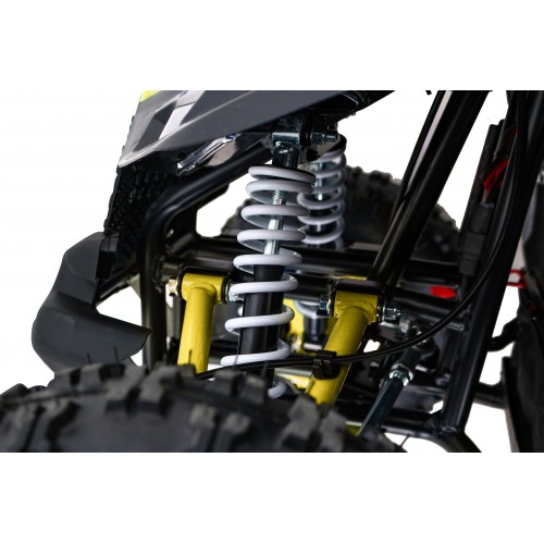 Quad E-STAR na baterii žlutá 35 km/h + střídavý motor 1000 W + nafouknutá kola + nastavení sedadla