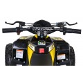 Quad E-STAR na baterii žlutá 35 km/h + střídavý motor 1000 W + nafouknutá kola + nastavení sedadla