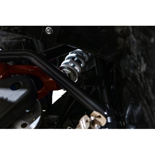 Quad E-STAR na baterii červená 35km/h + střídavý motor 1000W + nafouknutá kola + nastavení sedadla