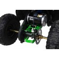 Quad E-STAR na baterii Zelená 35km/h + Bezkartáčový motor 1000W + Nafouknutá kola + Nastavení sedadla
