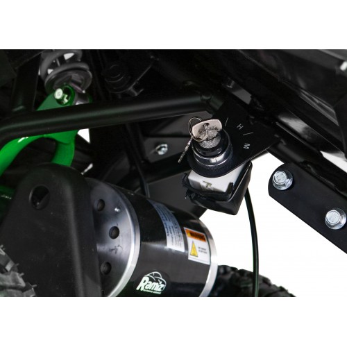 Quad E-STAR na baterii Zelená 35km/h + Bezkartáčový motor 1000W + Nafouknutá kola + Nastavení sedadla